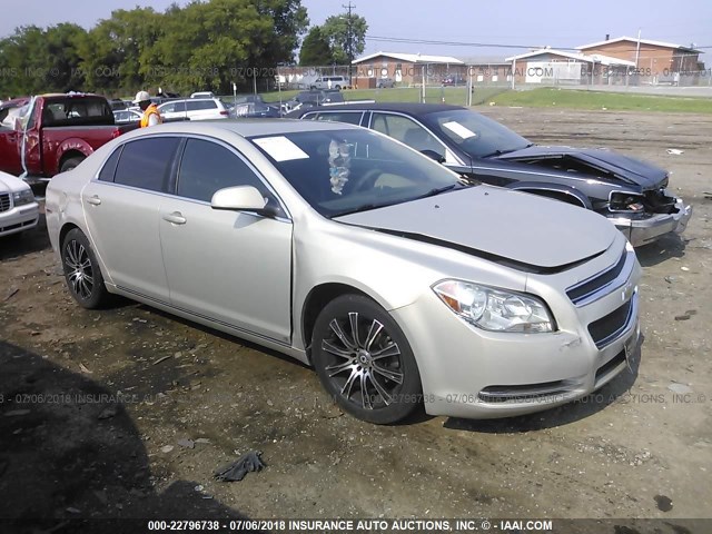 1G1ZH57B69F102247 - 2009 CHEVROLET MALIBU 1LT 金色 照片 1
