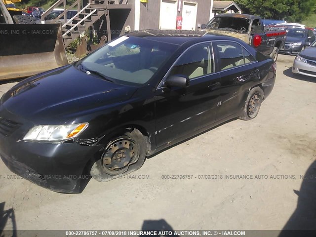 4T1BE46K97U165926 - 2007 TOYOTA CAMRY NEW GENERAT CE/LE/XLE/SE BLACK photo 2