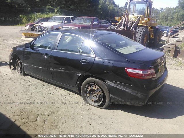 4T1BE46K97U165926 - 2007 TOYOTA CAMRY NEW GENERAT CE/LE/XLE/SE BLACK photo 3