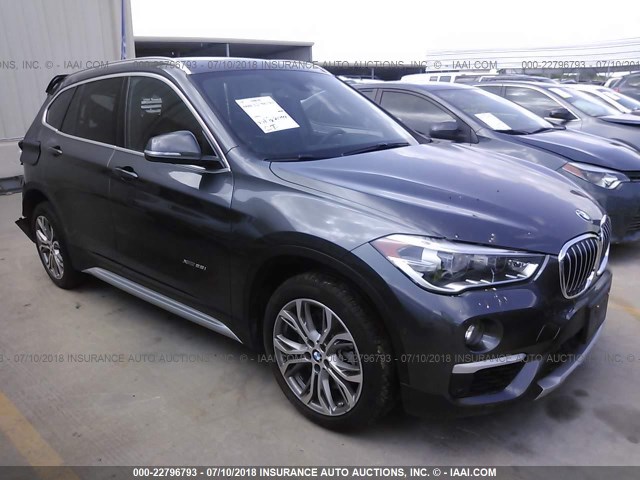 WBXHT3Z32G4A49265 - 2016 BMW X1 XDRIVE28I GRAY photo 1