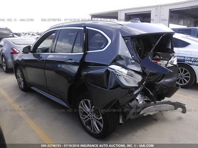 WBXHT3Z32G4A49265 - 2016 BMW X1 XDRIVE28I GRAY photo 3