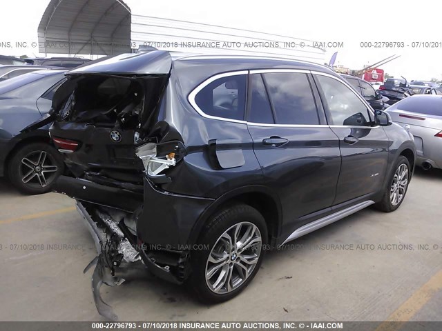 WBXHT3Z32G4A49265 - 2016 BMW X1 XDRIVE28I GRAY photo 4