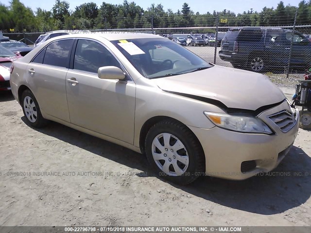 4T1BK3EK3AU107869 - 2010 TOYOTA CAMRY SE/LE/XLE GOLD photo 1