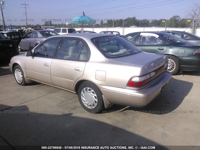 1NXBB02E5TZ483246 - 1996 TOYOTA COROLLA DX TAN photo 3