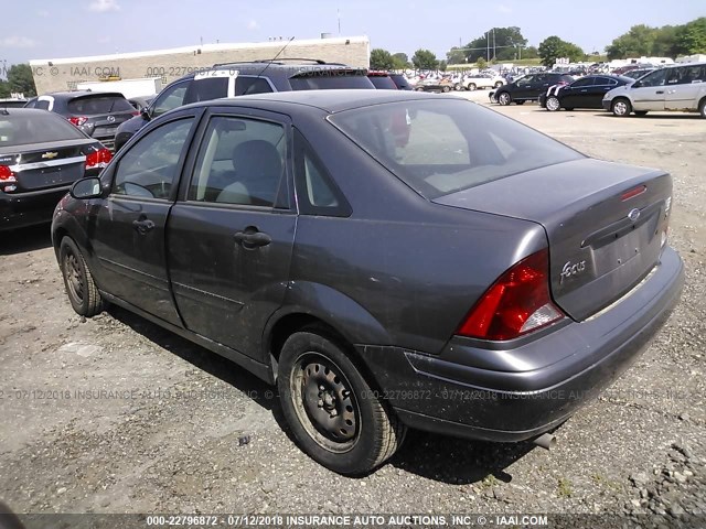 1FAFP34344W183763 - 2004 FORD FOCUS SE COMFORT/SE SPORT GRAY photo 3