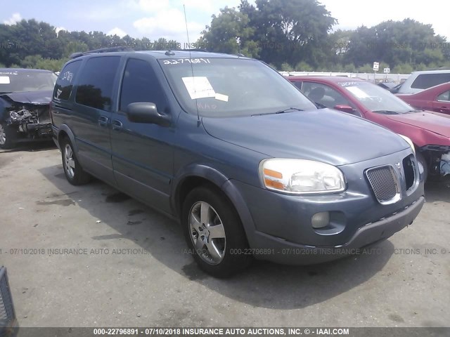 1GMDV33L35D169869 - 2005 PONTIAC MONTANA SV6 BLUE photo 1