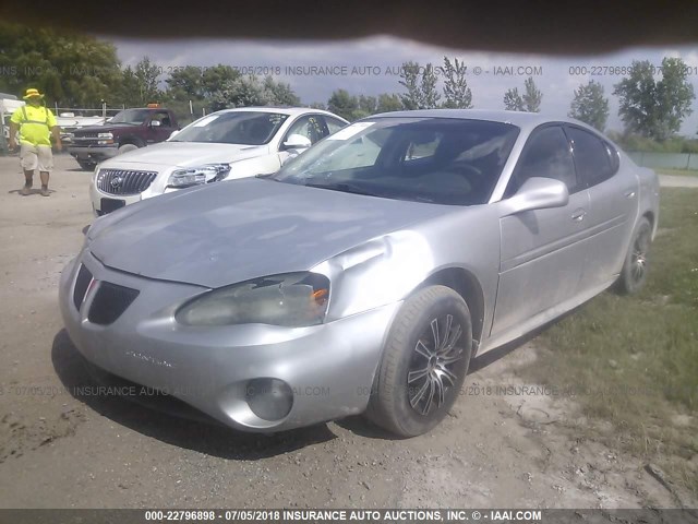 2G2WP552261199034 - 2006 PONTIAC GRAND PRIX SILVER photo 2