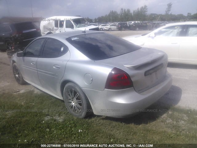 2G2WP552261199034 - 2006 PONTIAC GRAND PRIX SILVER photo 3