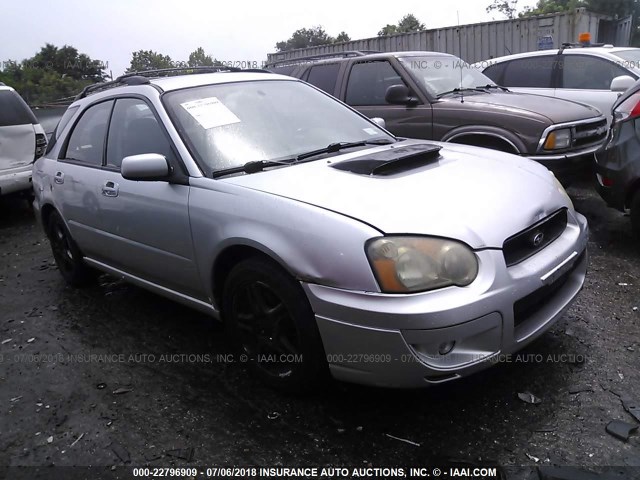 JF1GG29634G800002 - 2004 SUBARU IMPREZA WRX SILVER photo 1