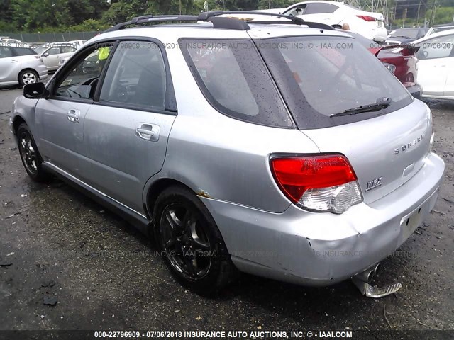 JF1GG29634G800002 - 2004 SUBARU IMPREZA WRX SILVER photo 3