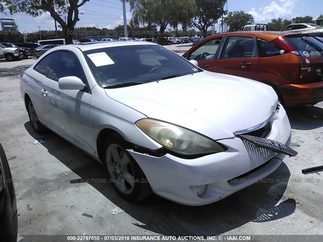 4T1CA38P14U022886 - 2004 TOYOTA CAMRY SOLARA SE/SLE თეთრი ფოტო 1