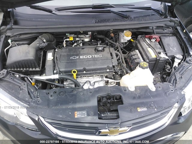 1G1JB5SH0H4134468 - 2017 CHEVROLET SONIC LS 黑色 照片 10