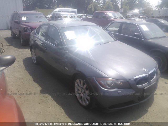 WBAVD33516KV64740 - 2006 BMW 330 XI Dark Blue photo 1