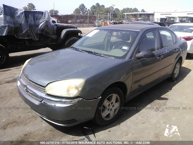 1G1ZT52865F238348 - 2005 CHEVROLET MALIBU LS Boz foto 2