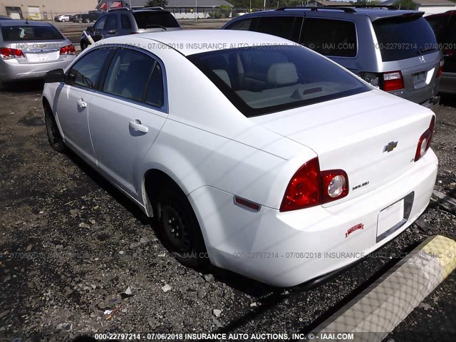 1G1ZG57B694123663 - 2009 CHEVROLET MALIBU LS Ağ foto 3