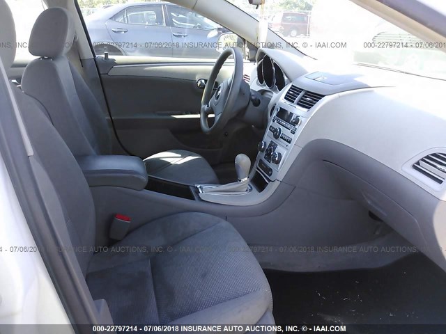 1G1ZG57B694123663 - 2009 CHEVROLET MALIBU LS Ağ foto 5