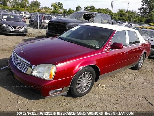 1G6KE57YX3U127549 - 2003 CADILLAC DEVILLE DHS Unknown photo 2