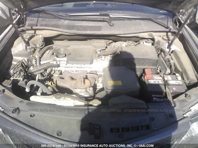 4T1BF1FK8DU717276 - 2013 TOYOTA CAMRY L/SE/LE/XLE 灰色 照片 10