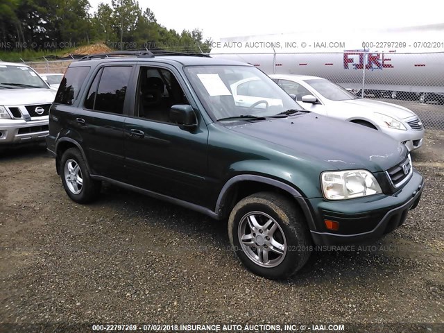 JHLRD18781S004552 - 2001 HONDA CR-V SE/LE GREEN photo 1