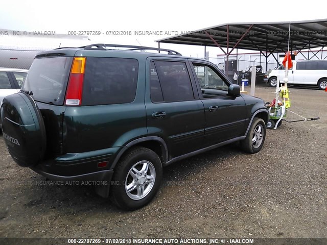 JHLRD18781S004552 - 2001 HONDA CR-V SE/LE GREEN photo 4