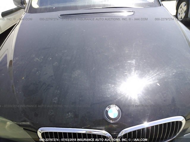 WBAHL83557DT08586 - 2007 BMW 750 I BLACK photo 10