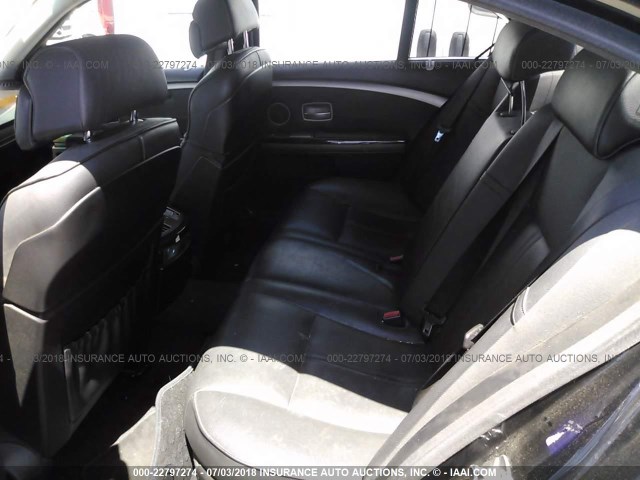 WBAHL83557DT08586 - 2007 BMW 750 I BLACK photo 8
