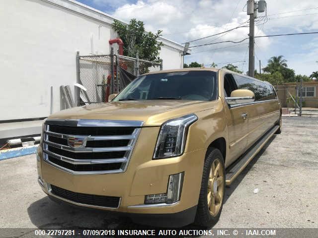 1GYEC63848R108320 - 2008 CADILLAC ESCALADE LUXURY BROWN photo 1