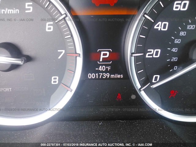 19UUB1F51JA000185 - 2018 ACURA TLX TECH RED photo 7