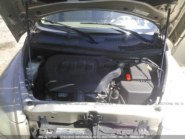 3GNCA13D58S665681 - 2008 CHEVROLET HHR LS Qızıl foto 10