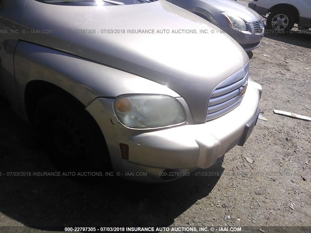 3GNCA13D58S665681 - 2008 CHEVROLET HHR LS Qızıl foto 6