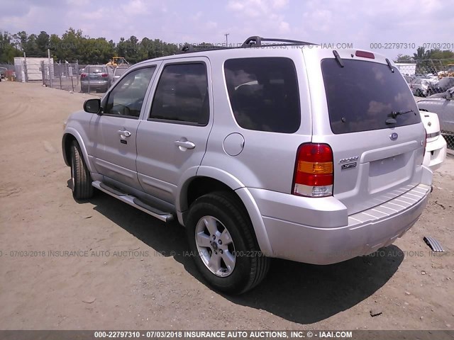 1FMCU94137KB43866 - 2007 FORD ESCAPE LIMITED SILVER photo 3