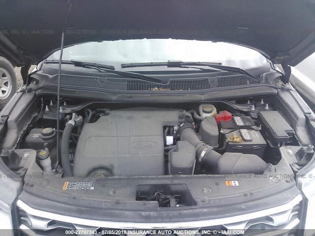 1FM5K7F88HGD22177 - 2017 FORD EXPLORER LIMITED 黑色 照片 10