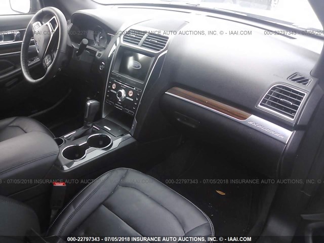 1FM5K7F88HGD22177 - 2017 FORD EXPLORER LIMITED 黑色 照片 5