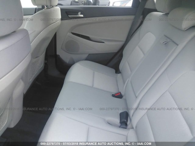 KM8J3CA46JU680006 - 2018 HYUNDAI TUCSON LIMITED/SPORT AND ECO/SE GRAY photo 8