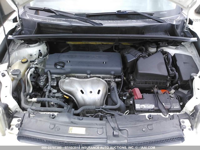 JTLZE4FEXCJ007401 - 2012 TOYOTA SCION XB თეთრი ფოტო 10