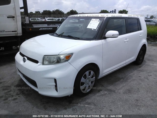 JTLZE4FEXCJ007401 - 2012 TOYOTA SCION XB თეთრი ფოტო 2