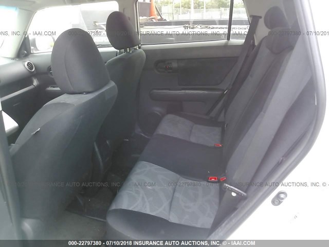 JTLZE4FEXCJ007401 - 2012 TOYOTA SCION XB თეთრი ფოტო 8