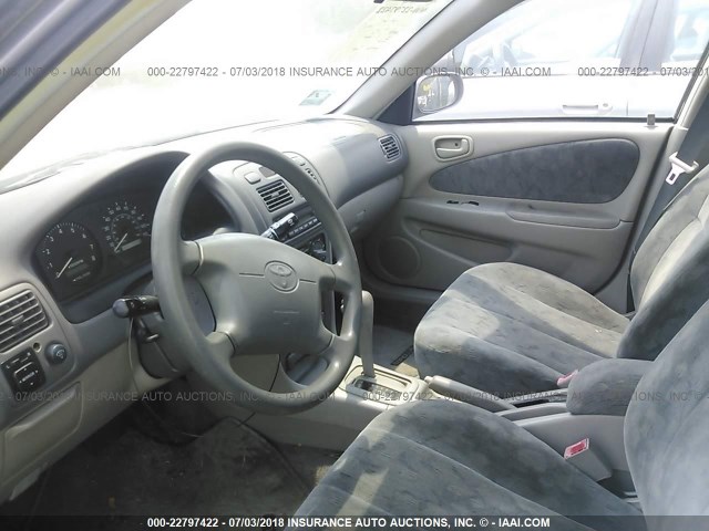 2T1BR18E1WC033804 - 1998 TOYOTA COROLLA VE/CE/LE GRAY photo 5