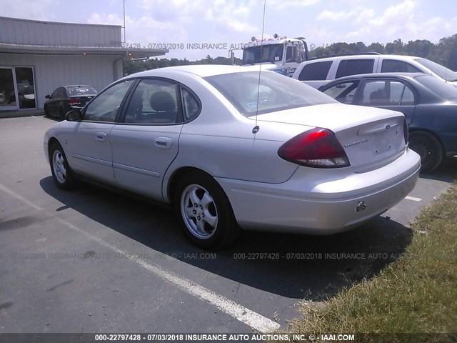 1FAFP55S34G158946 - 2004 FORD TAURUS SES SILVER photo 3