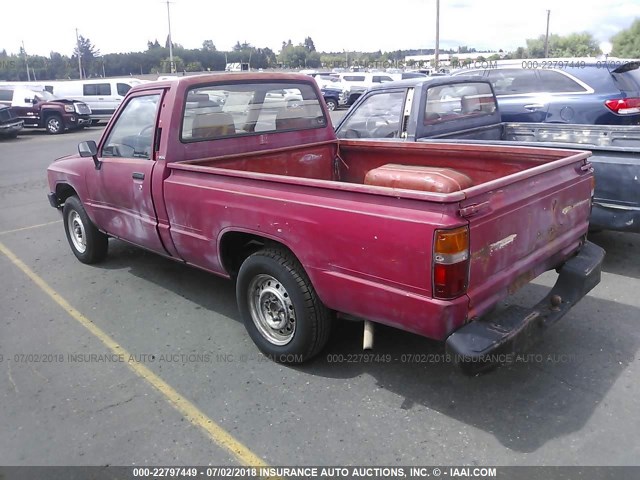 JT4RN50R1G0176568 - 1986 TOYOTA PICKUP 1/2 TON RN50 RED photo 3