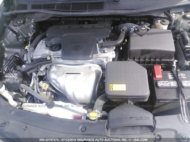 4T1BF1FK3EU852361 - 2014 TOYOTA CAMRY L/SE/LE/XLE 灰色 照片 10