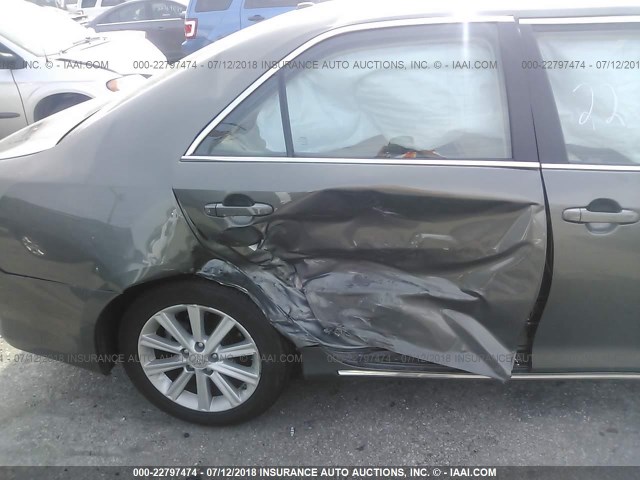 4T1BF1FK3EU852361 - 2014 TOYOTA CAMRY L/SE/LE/XLE 灰色 照片 6