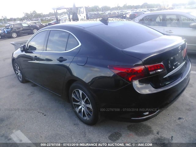 19UUB1F50FA018541 - 2015 ACURA TLX TECH BLACK photo 3