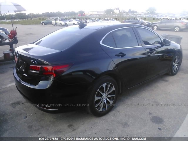 19UUB1F50FA018541 - 2015 ACURA TLX TECH BLACK photo 4