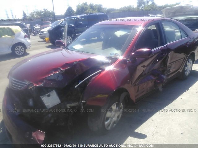4T1BE30K65U062673 - 2005 TOYOTA CAMRY LE/XLE/SE 红色 照片 6