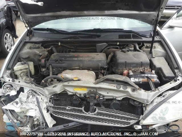 4T1BE32K03U671025 - 2003 TOYOTA CAMRY LE/XLE/SE ნაცრისფერი ფოტო 10