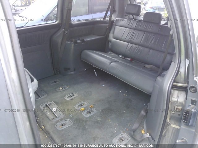 2HKRL18092H546942 - 2002 HONDA ODYSSEY EXL GRAY photo 8