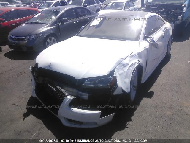 WAURV78T69A034724 - 2009 AUDI S5 QUATTRO WHITE photo 6