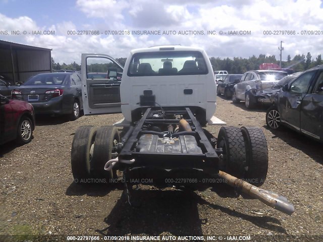 1FDXF46R88ED81228 - 2008 FORD F450 SUPER DUTY WHITE photo 8