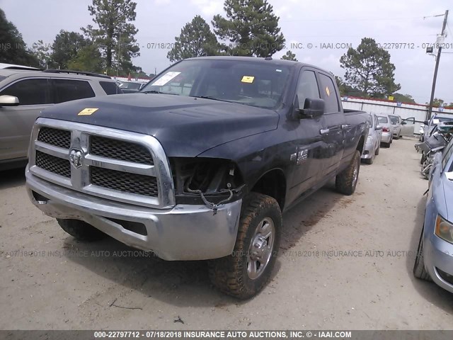 3C6TR5JT1GG150527 - 2016 RAM 2500 SLT BLUE photo 2